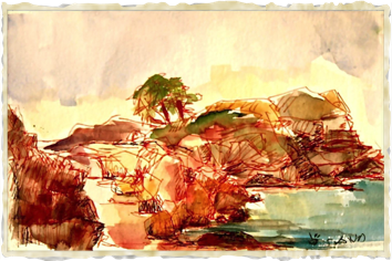 Rocks by the see

watercolour

2008